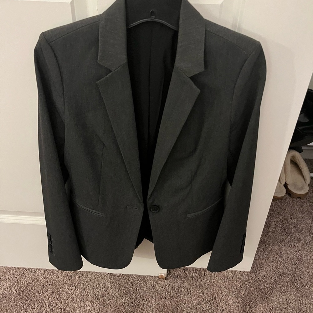Express Charcoal woman’s Blazer and dress pants